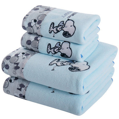 Thicken Gift Beach Towel Microfiber Towel – Ultra-Soft Luxury in White