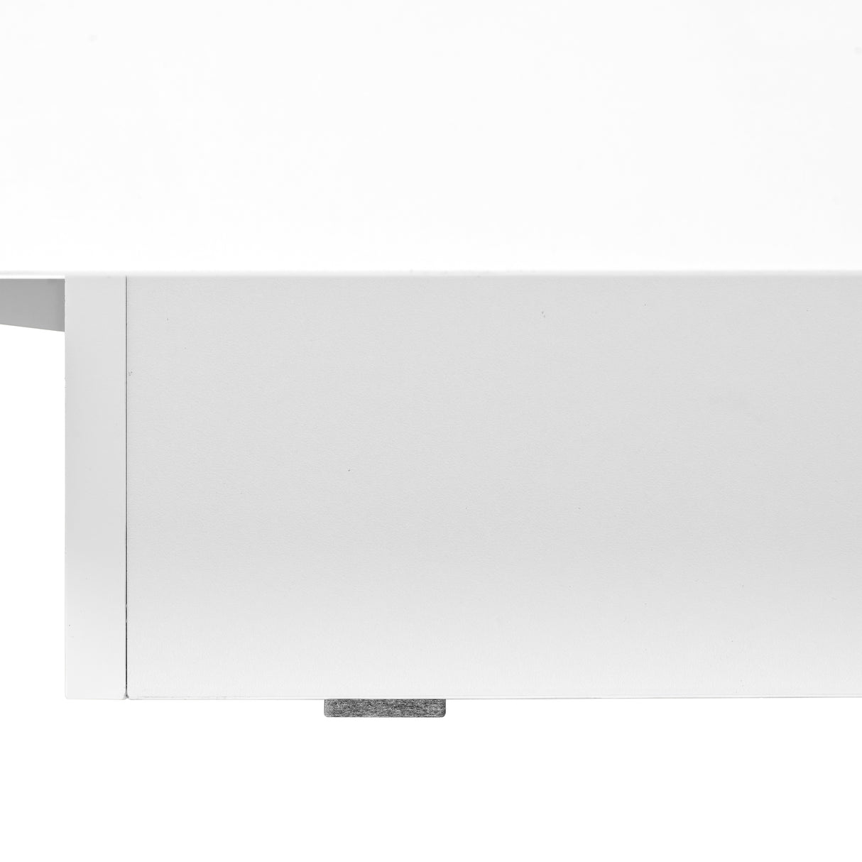 ON-TRANS 31.4 inches x 31.4 inches with sliding tabletop, high gloss center table, hidden storage room white - Julia M LifeStyles