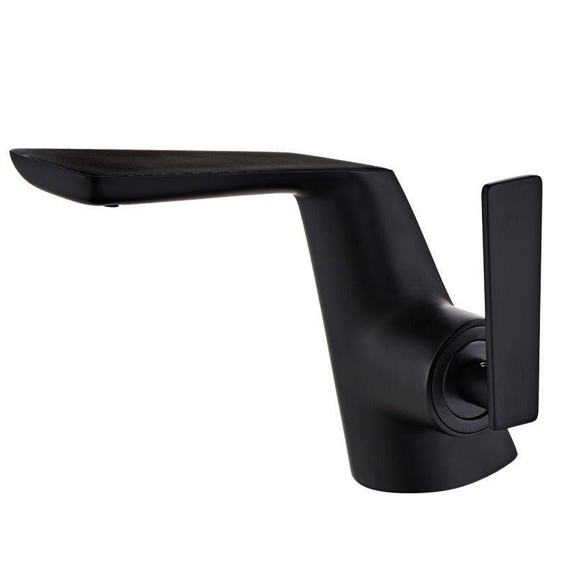 All copper bathroom hot and cold faucets creative washbasin under the sink - Julia M LifeStyles