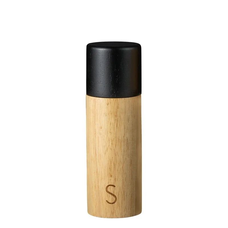 Oak Pepper Grinder Salt and Pepper Grinder Wooden Salt Mill Pepper Grinder with Adjustable Ceramic Rotor - Julia M LifeStyles