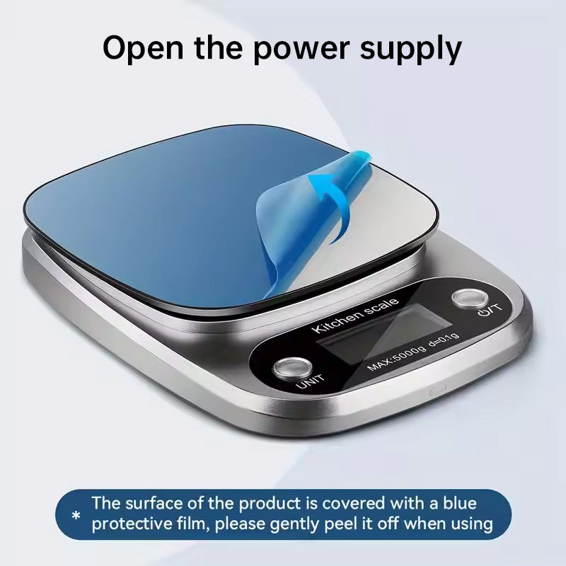 High-Precision Kitchen Scale: 10kg (for Food Baking/Jewelry), LCD, Multi-Function Julia M Home & Kitchen