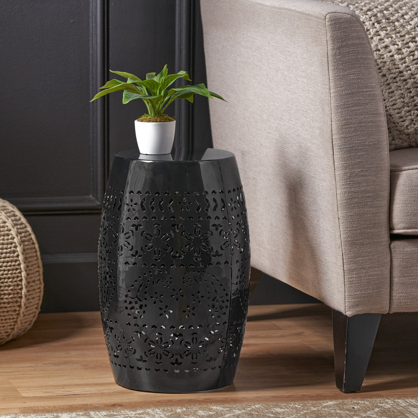RUBY 12" SIDE TABLE - Julia M LifeStyles