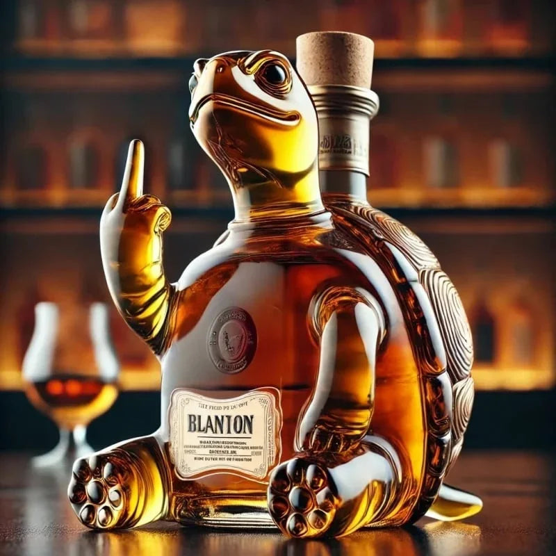 10Oz Funny Middle Finger Duck/Turtle/Dog Whisky Glass Decanter – Bar/Office/Home Decor. Julia M Home & Kitchen