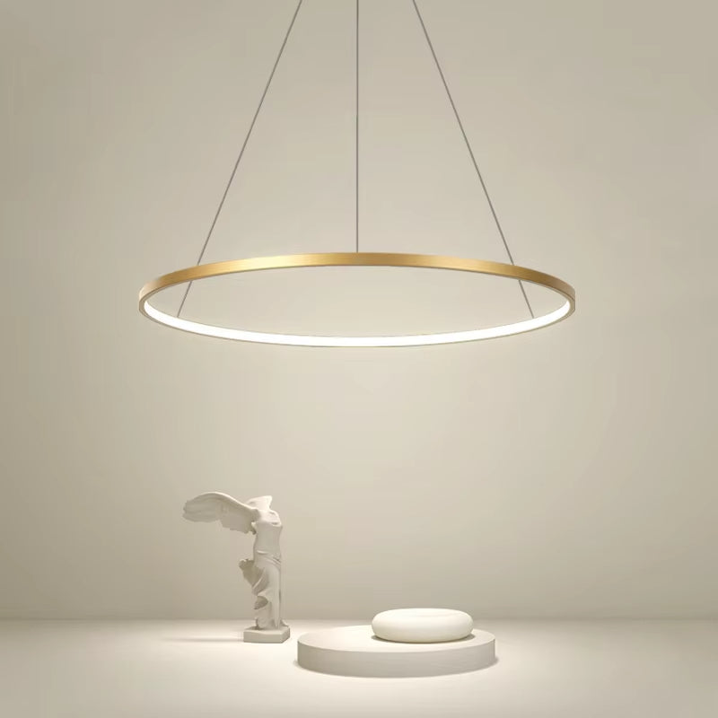 Julia M LifeStyles™ Halo Linear Pendant Chandelier