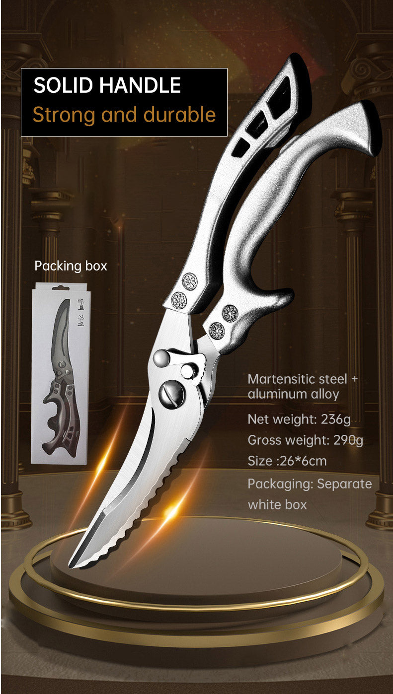 Chicken Bone Scissors Food Scissors Cooked Chicken Goose Duck Barbecue Scissors Home Kitchen Outdoor Scissors Barbecue Scissors - Julia M LifeStyles