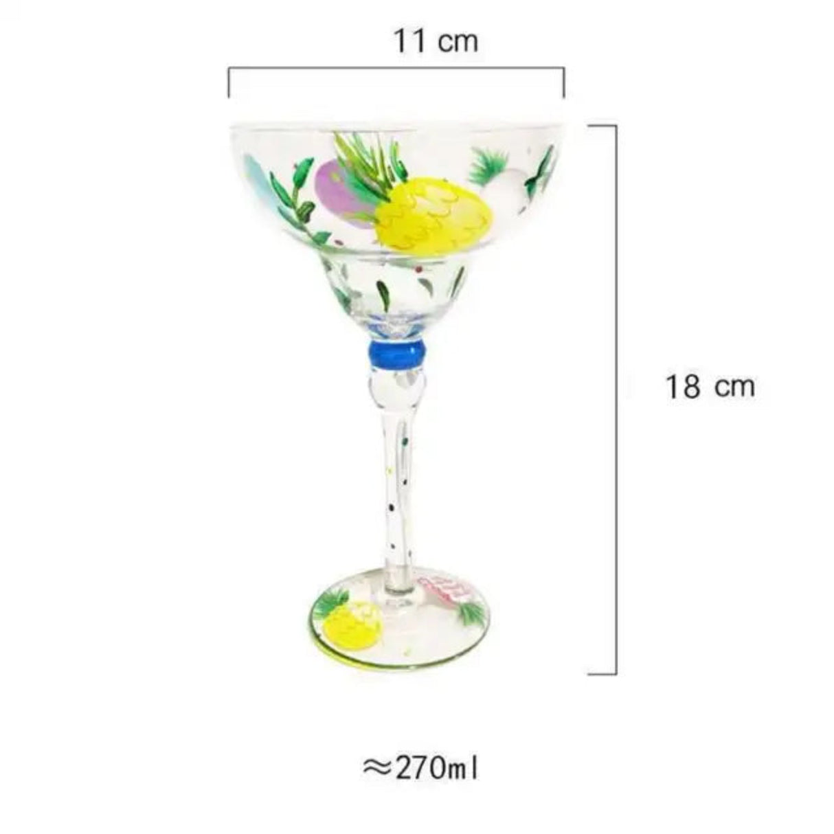 Colorful Wine Glasses Cups Cocktail Goblet Champagne Cup