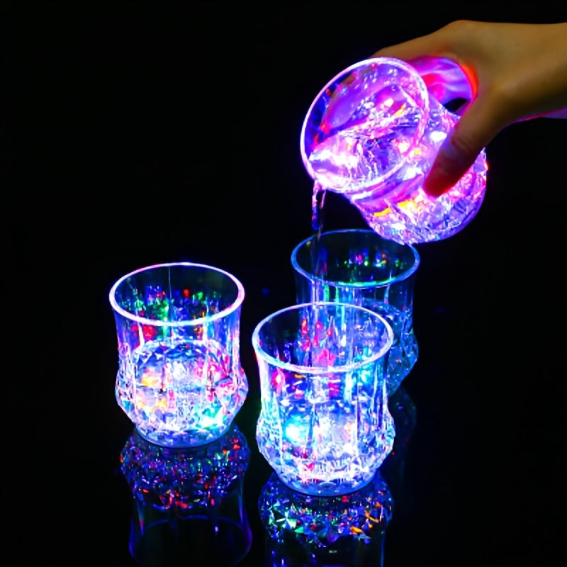 1pc Light Up Cups, Glow In The Dark Colorful LED Glowing Beer Cup - Julia M LifeStyles