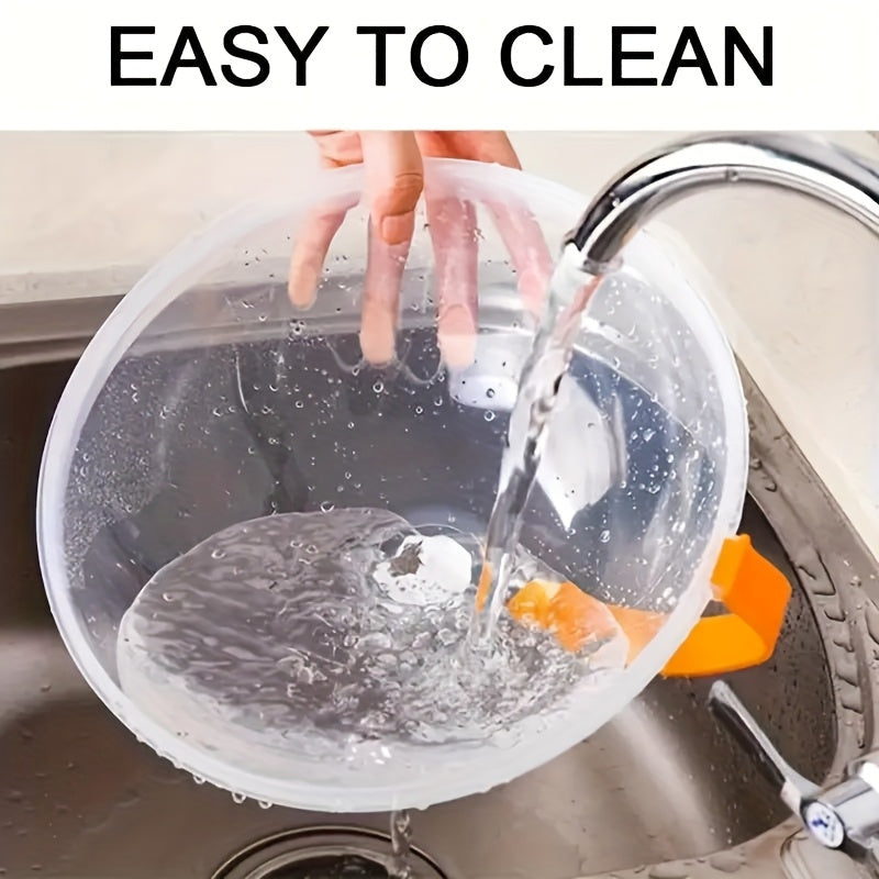 Transparent Glass Microwave Splash Cover for Effortless Cleanup Julia M LifeStyles