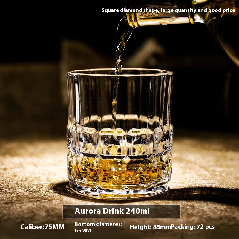 Whiskey Shot Crystal Set – Premium Thickened Glassware Collection