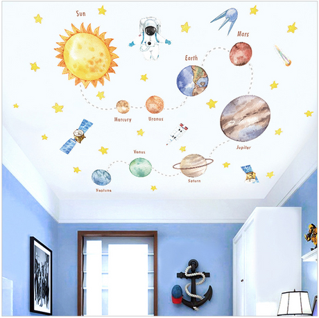 Planets Wall Stickers - Julia M LifeStyles