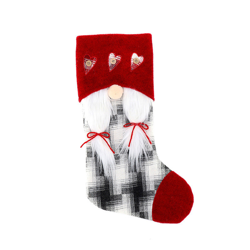 Christmas Decorations Rudolf Christmas Socks Gift Bags Christmas Candy Socks Children's Gift Bags Socks eprolo