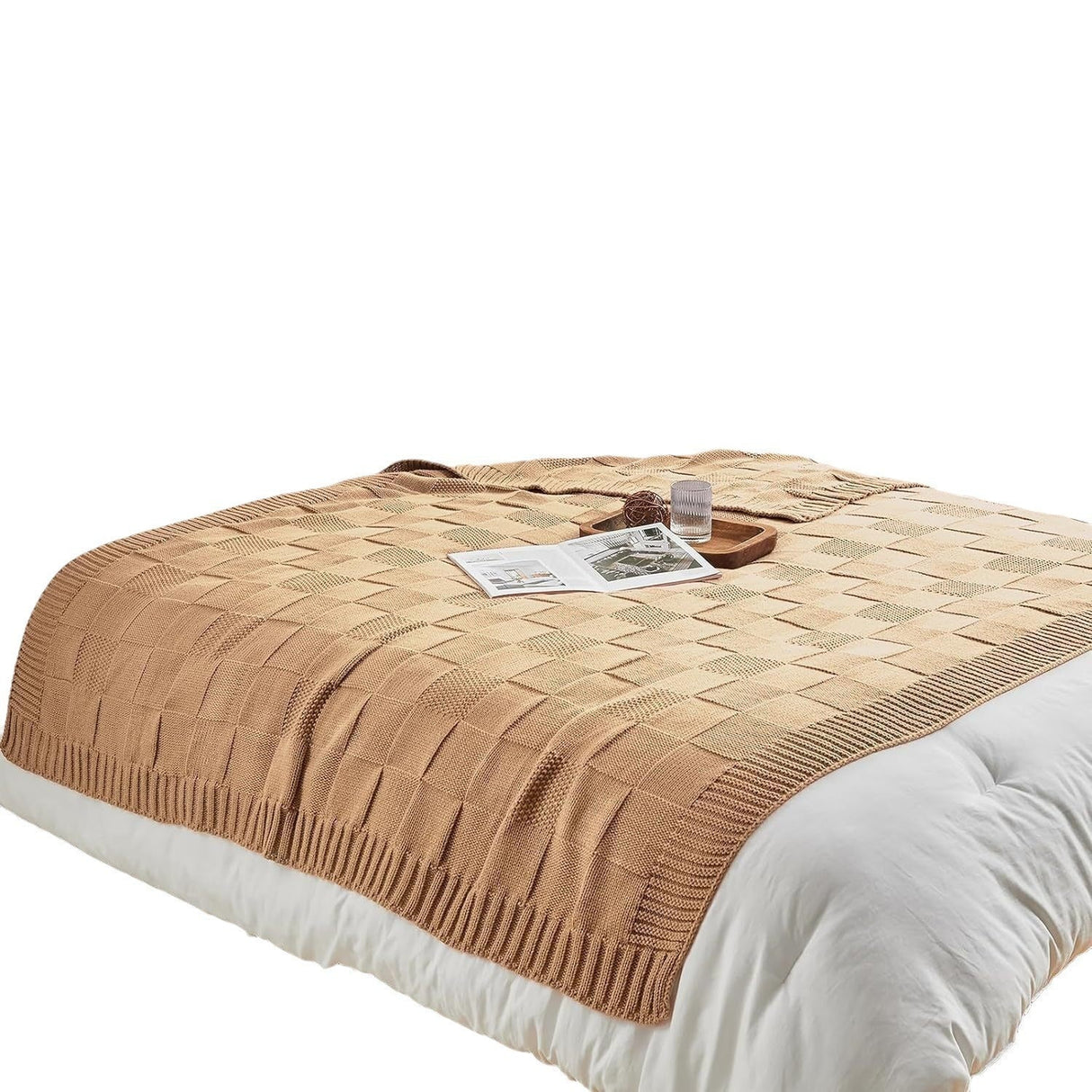 Retro Ethnic Geometric Pattern Washable Blanket 130x160 Julia M Home & Kitchen