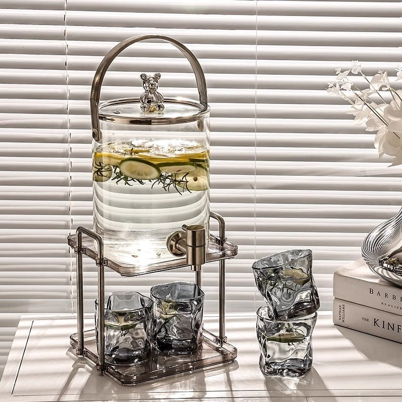 Glass Water Cup For Home Use A Complete Set Of Living Room Tea Cups Set - Julia M LifeStyles