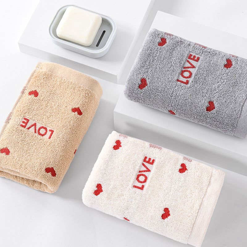 Pure Cotton Embroidered Couple Towels – Soft Luxury for Home