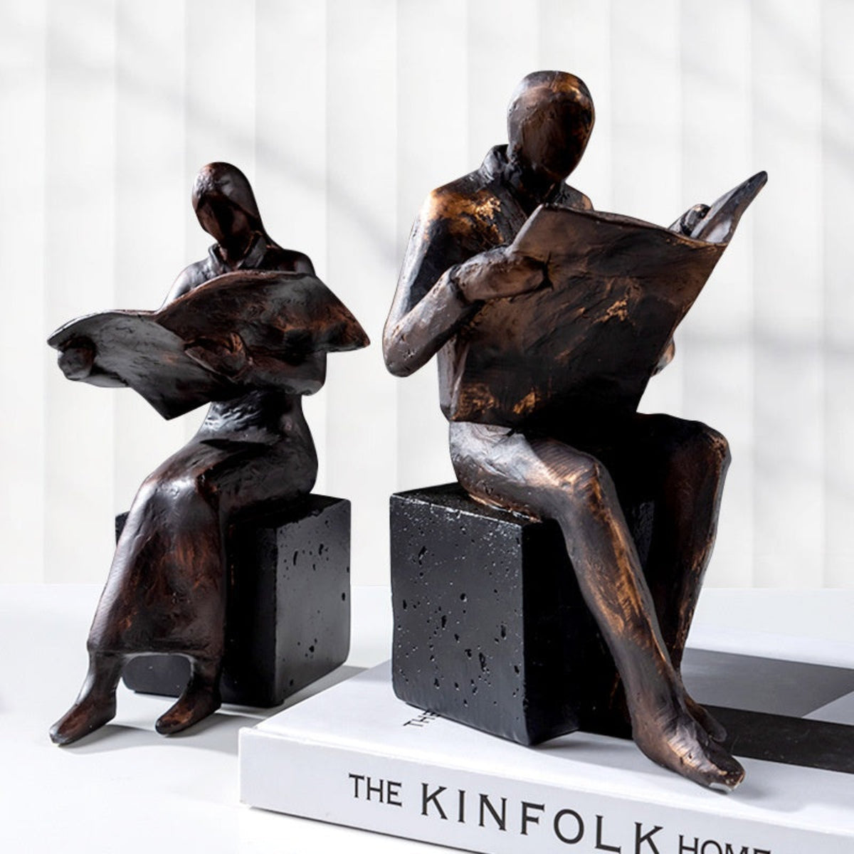 The Literary Muse™ Reader Sculpture Ornament