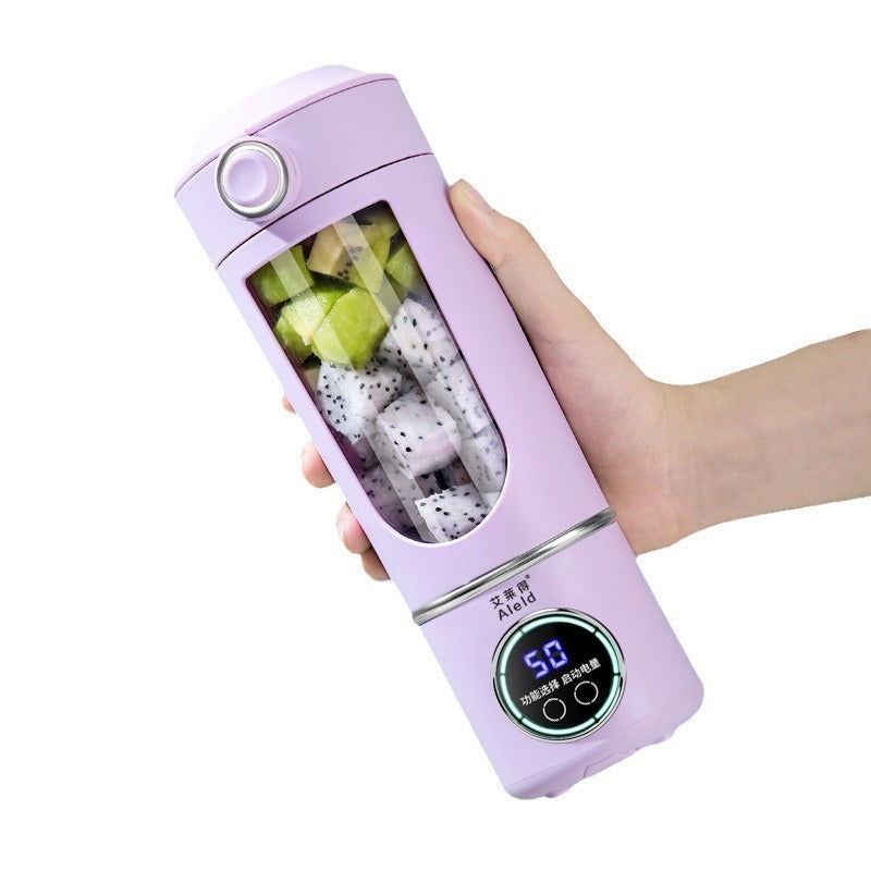 High-end juicer household crushed ice juicer cup USB charging portable juicer outdoor travel cup 12 dollars Julia M Home & Kitchen