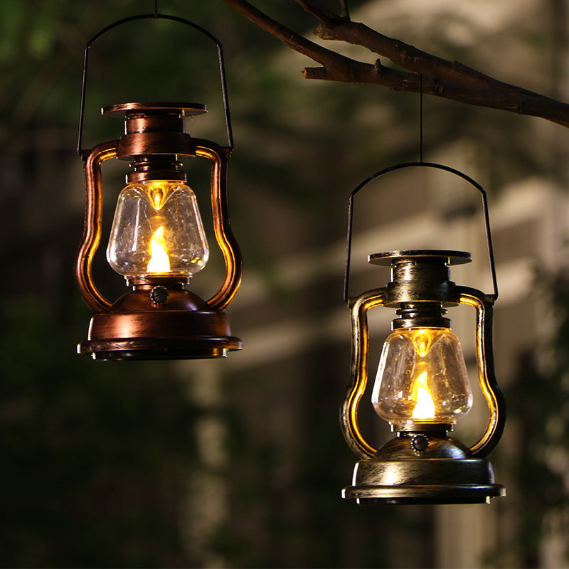 Retro Lantern Kerosene Lamp - Battery Horse Lamp - Julia M LifeStyles