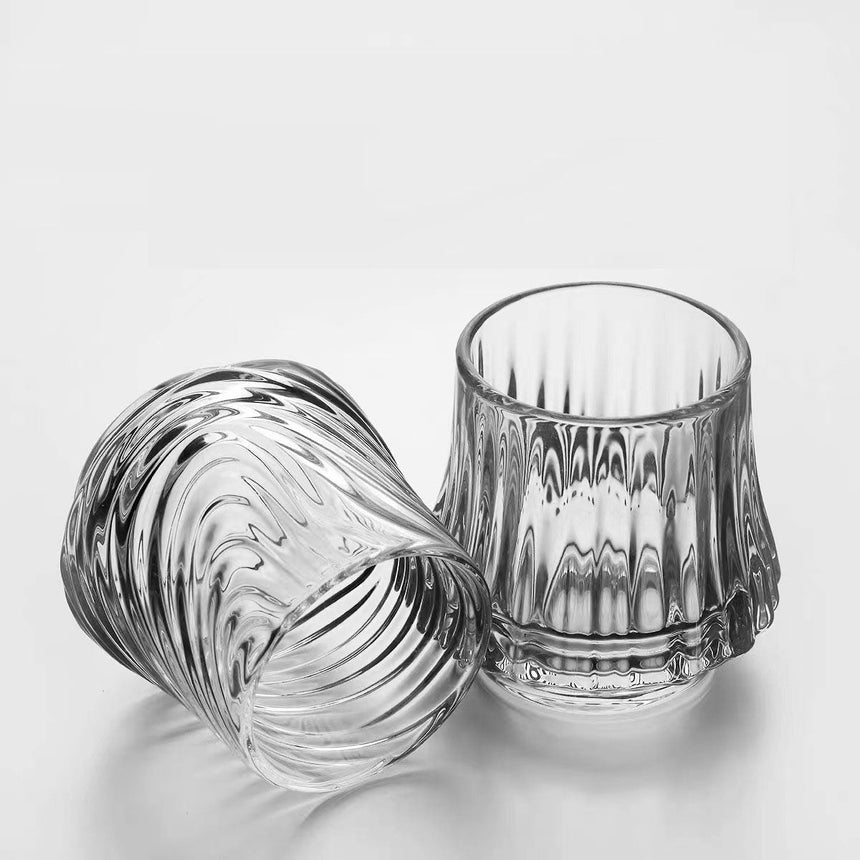 Simple retro cold brew cup for home whiskey and foreign liquor glass Julia M Home & Kitchen