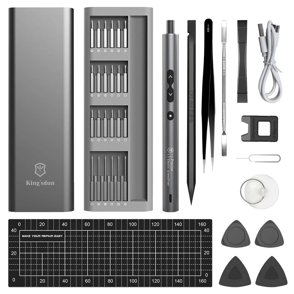 Electric Screwdriver 62/28/120pcs IN 1 Screwdriver Set Large Capacity Power Screwdriver Multi-accessory Precision Power Tools - Julia M LifeStyles