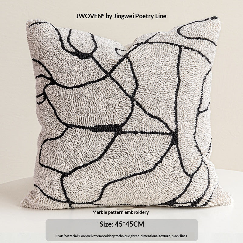 Affordable Luxury Living Room Sofa Throw Pillows