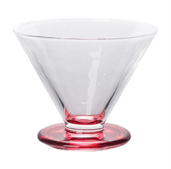 Elegant Irregular Glass Dessert Cup – 180ml-185ml
