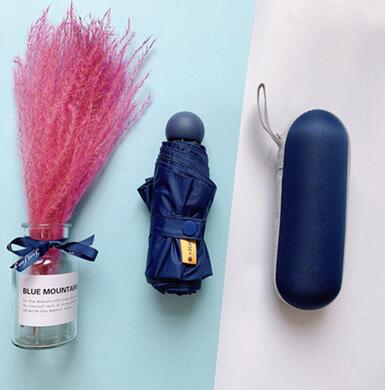 Small UV Protect Umbrella Mini Pocket 5 Folding Sun Rain Umbrella Waterproof Portable Travel Men Women Umbrella - Julia M LifeStyles