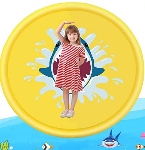 170 CM Summer Children's Baby Play Water Mat Games Beach Pad Lawn Inflatable Spray Water Cushion Toys Outdoor Tub Swiming Pool - Julia M LifeStyles