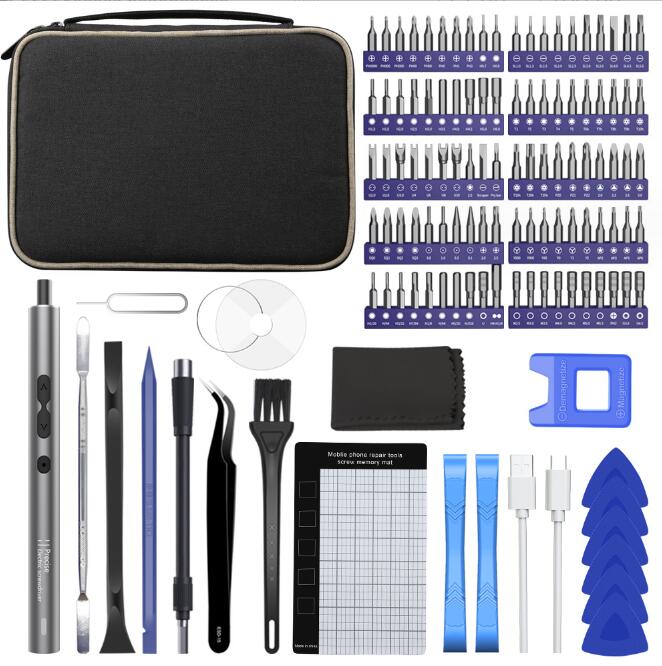 Electric Screwdriver 62/28/120pcs IN 1 Screwdriver Set Large Capacity Power Screwdriver Multi-accessory Precision Power Tools - Julia M LifeStyles