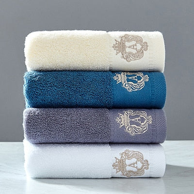 Austin bath towel set 100% cotton Comfortable Water absorption Premium Cotton Bathroom Towels for Adults Julia M Home & Kitchen