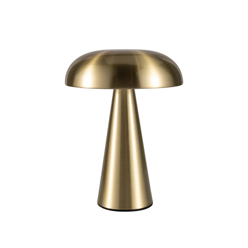 New rechargeable touch mushroom table lamp creative bedside eye protection table lamp restaurant bar atmosphere table lamp Julia M Home & Kitchen