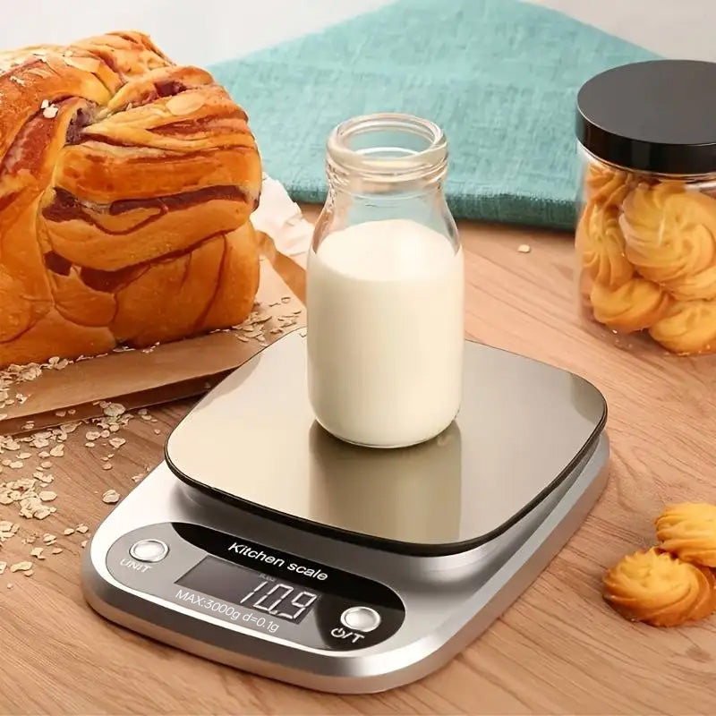 High-Precision Kitchen Scale: 10kg (for Food Baking/Jewelry), LCD, Multi-Function Julia M Home & Kitchen