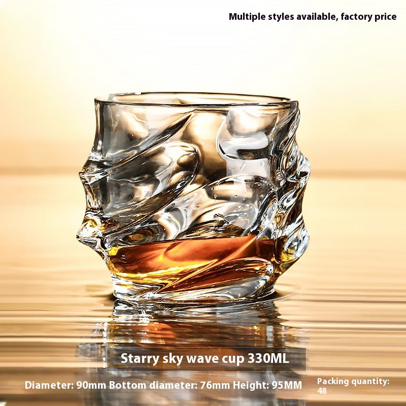 Whiskey Shot Crystal Set – Premium Thickened Glassware Collection