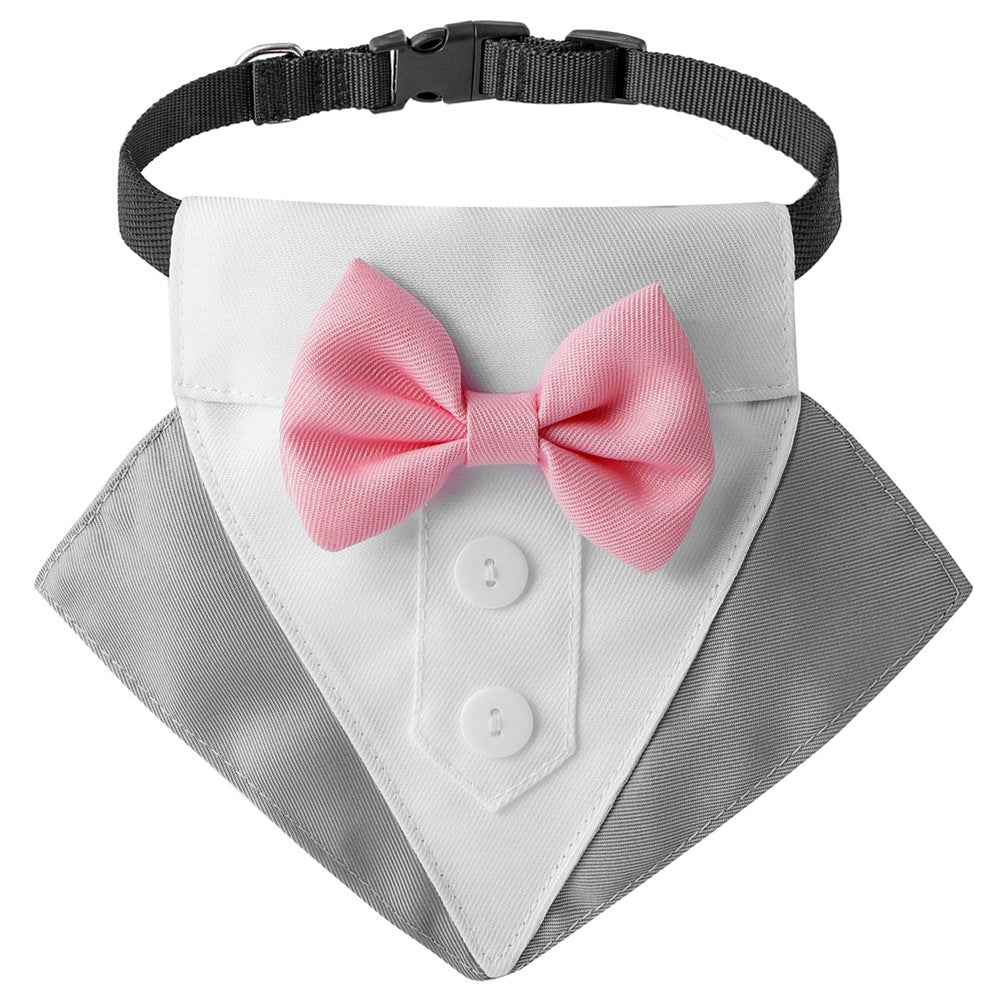 British Style Wedding/Holidays Dog Bibs & Triangle Scarves Julia M Home & Kitchen
