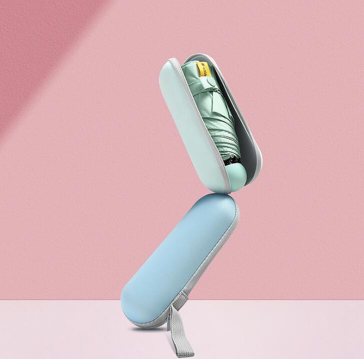 Small UV Protect Umbrella Mini Pocket 5 Folding Sun Rain Umbrella Waterproof Portable Travel Men Women Umbrella - Julia M LifeStyles