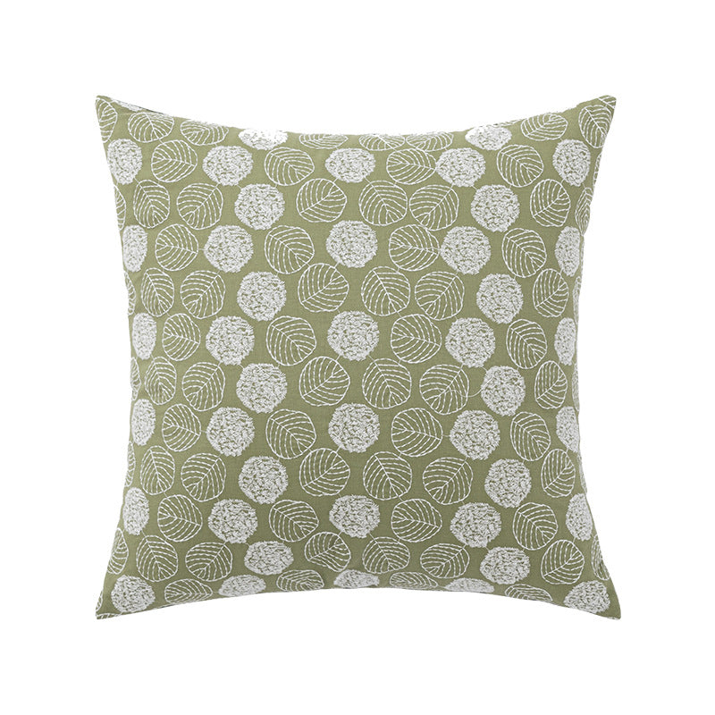 Nordic Ins Style Embroidered Pillowcase