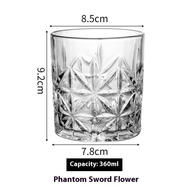 Whiskey Shot Crystal Set – Premium Thickened Glassware Collection