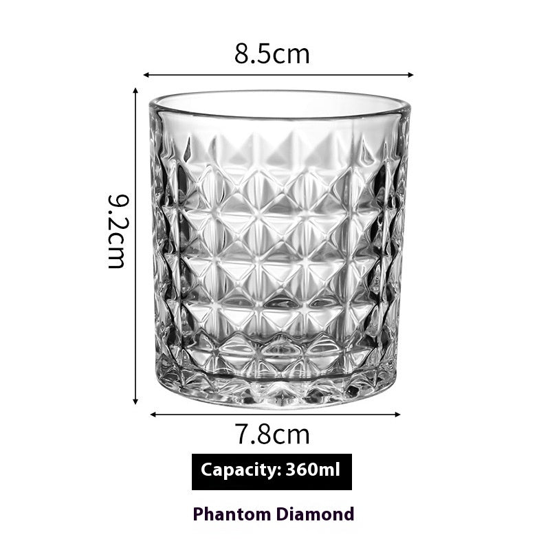 Whiskey Shot Crystal Set – Premium Thickened Glassware Collection