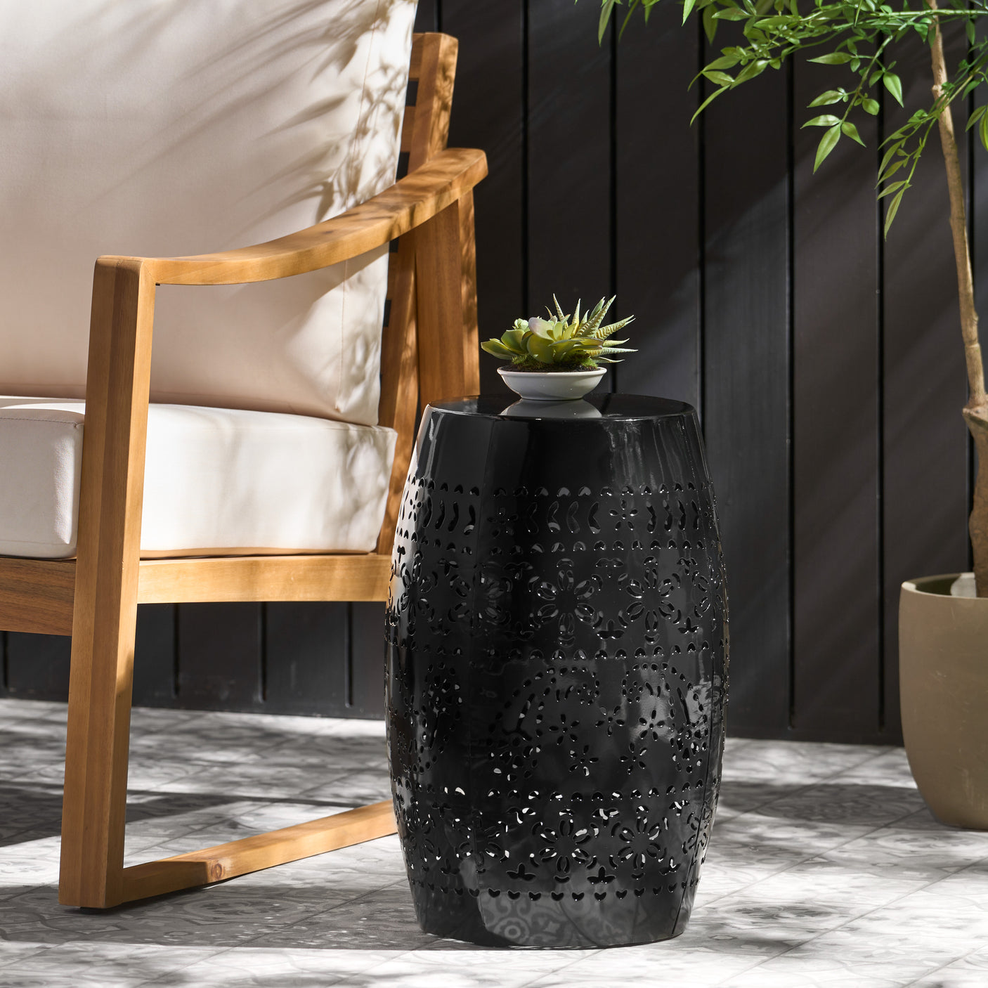 RUBY 12" SIDE TABLE - Julia M LifeStyles