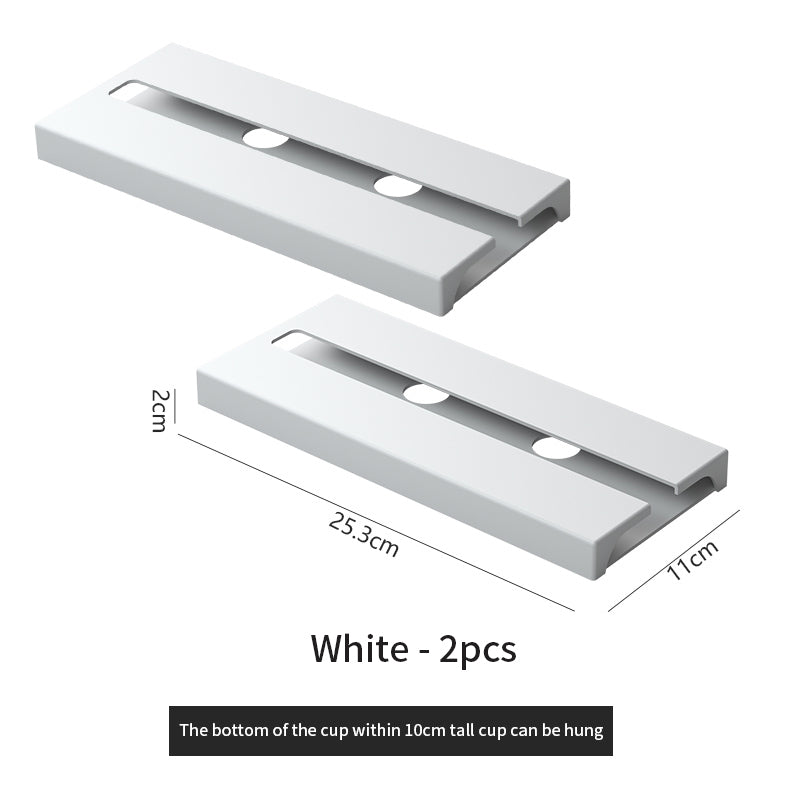 European Style Punch-Free Wine Glass Hanging Rack Julia M Home & Kitchen