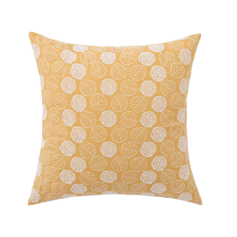 Nordic Ins Style Embroidered Pillowcase