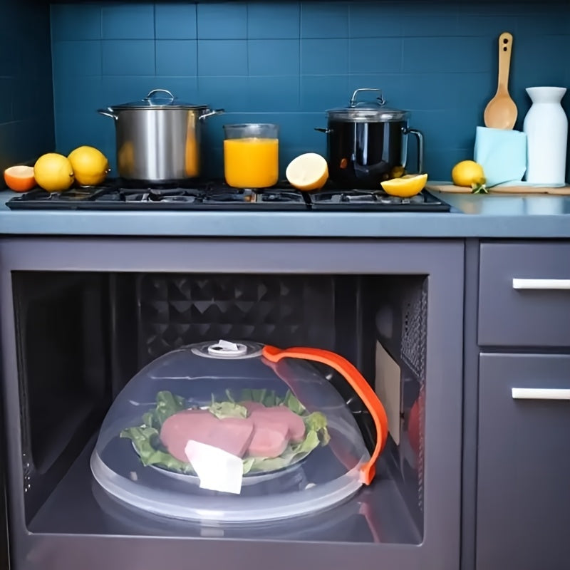 Transparent Glass Microwave Splash Cover for Effortless Cleanup Julia M LifeStyles