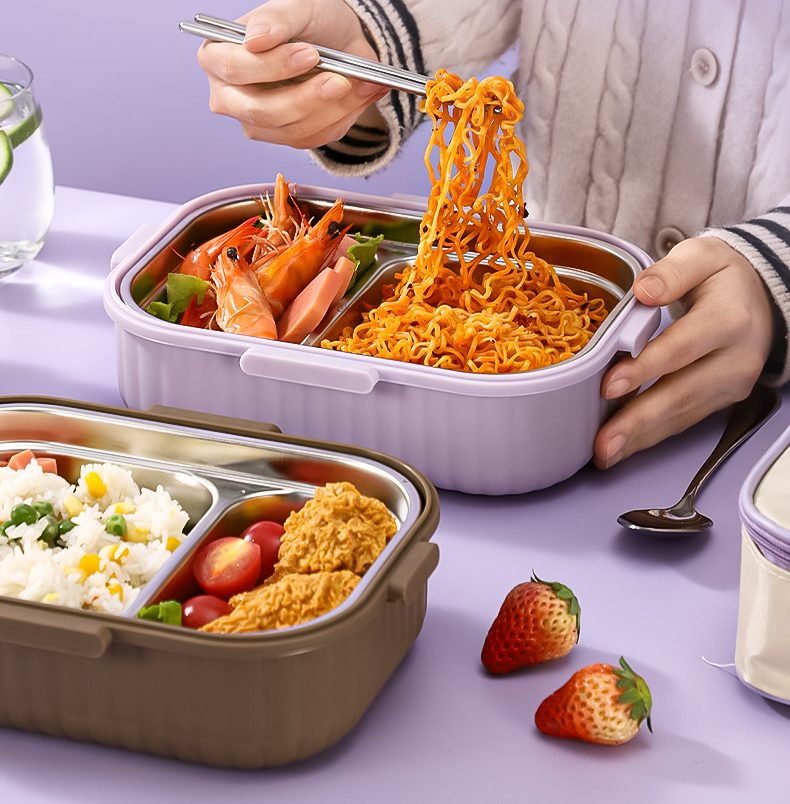 Classic Fashion 304 Stainless Steel Insulation Lunch Box