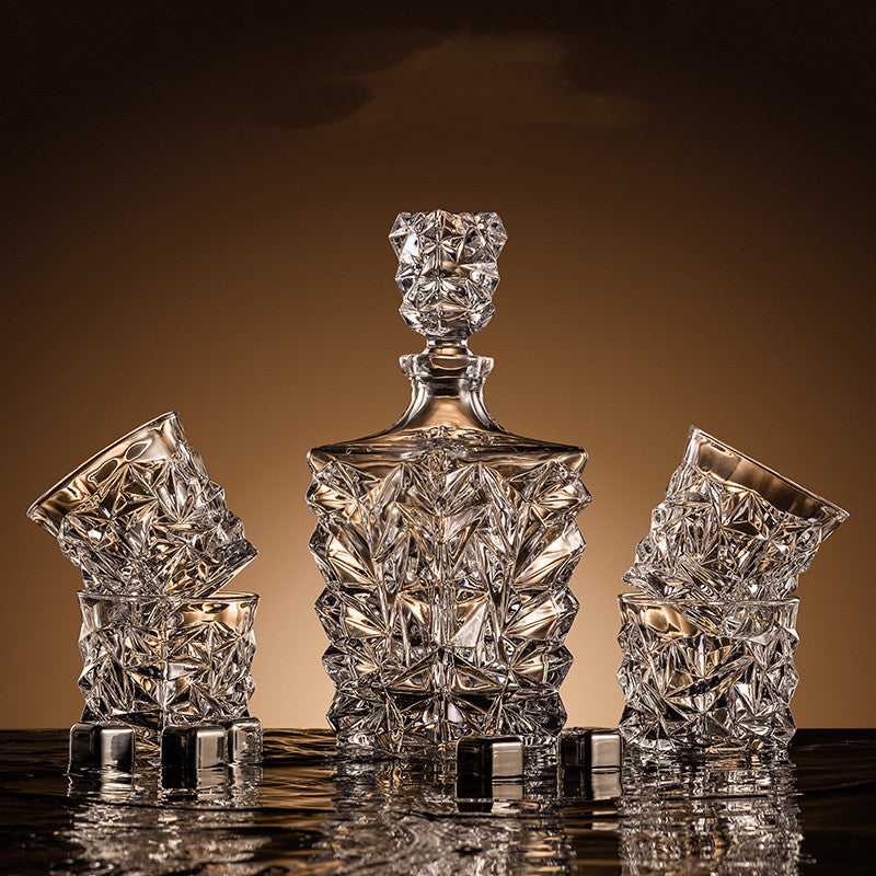 The Imperial Crystal Decanter & Glass Set