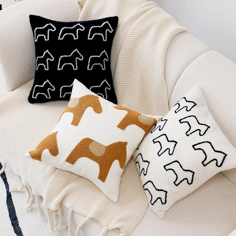 Light Luxury Sofa And Bed Cushions Cute Children Pillow Cover Julia M Home & Kitchen