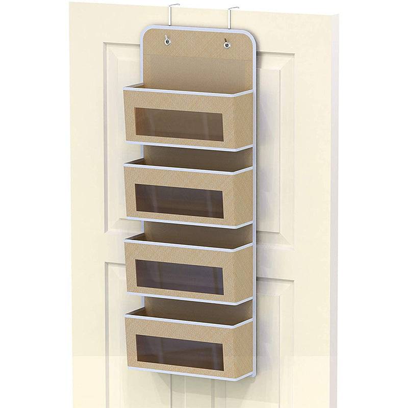 5 - Shelf Hanging Storage: Anti - Tilt, 5 large pockets. Good for bedroom, bathroom, living room (behind - door use). - Julia M LifeStyles