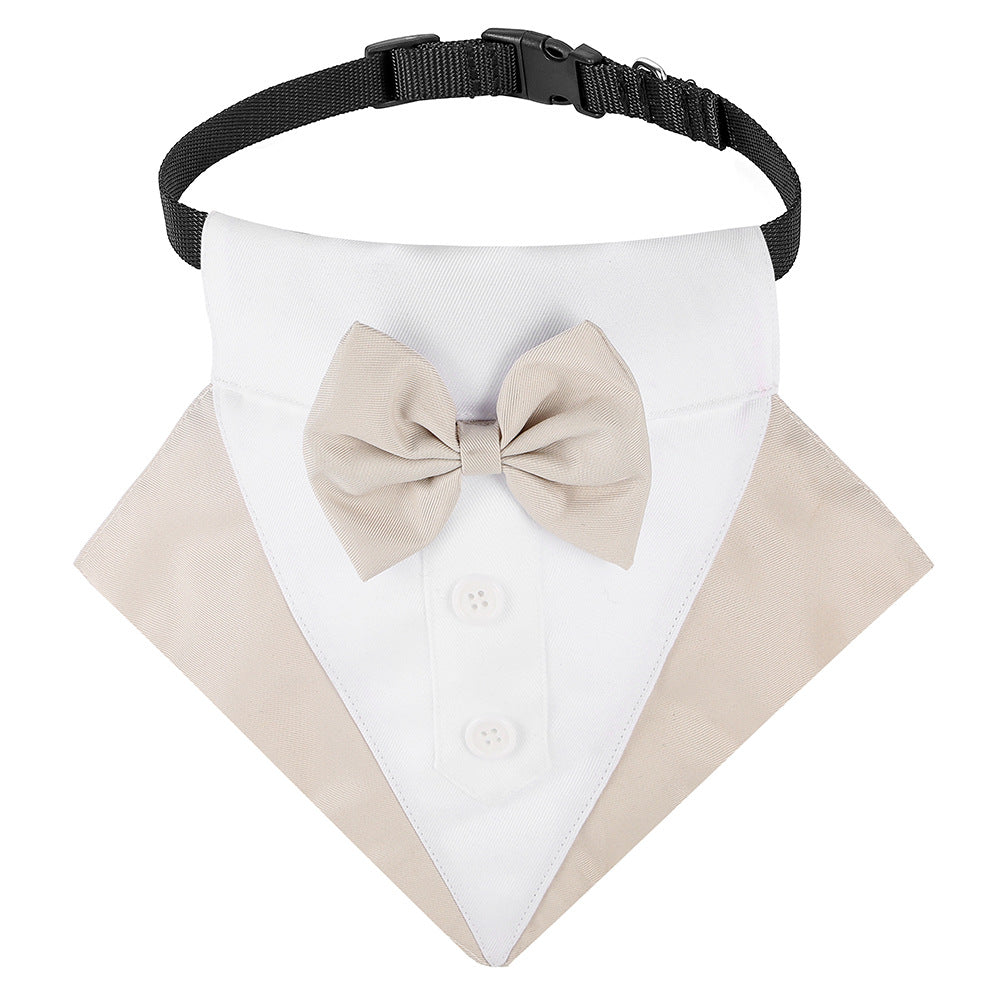 British Style Wedding/Holidays Dog Bibs & Triangle Scarves Julia M Home & Kitchen