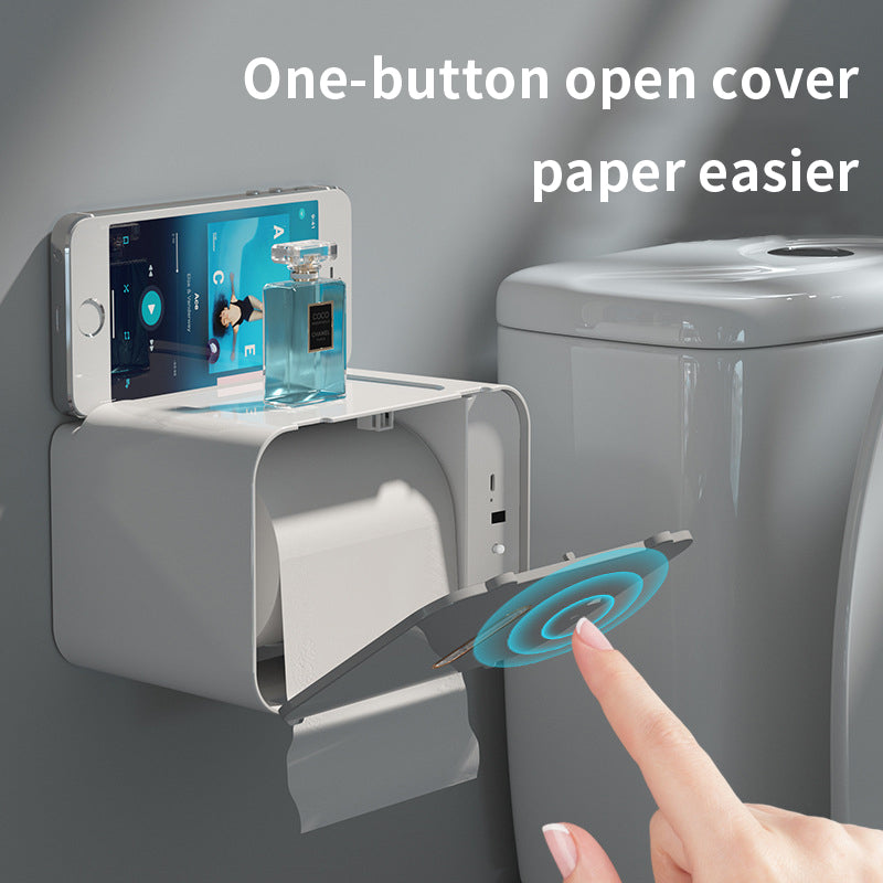 Bathroom Intelligent Induction Automatic Paper Tissue Box - Julia M LifeStyles