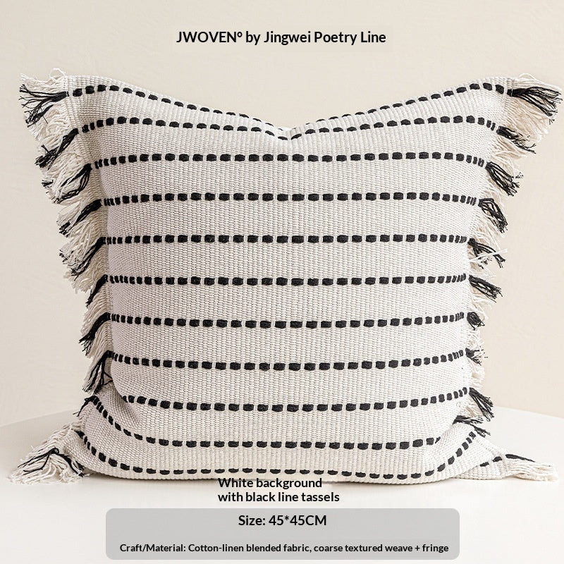 Affordable Luxury Living Room Sofa Throw Pillows
