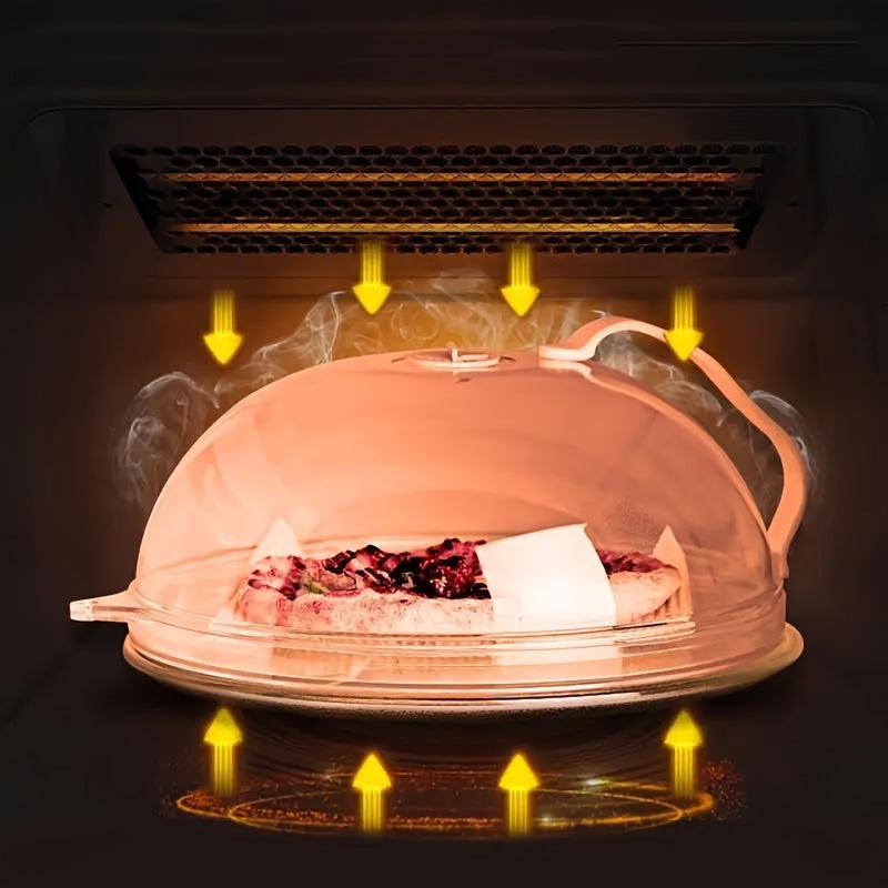 Transparent Glass Microwave Splash Cover for Effortless Cleanup Julia M LifeStyles