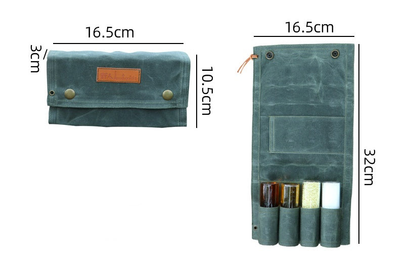 Outdoor Camping Glass Seasoning Bottle Portable Set - Julia M LifeStyles